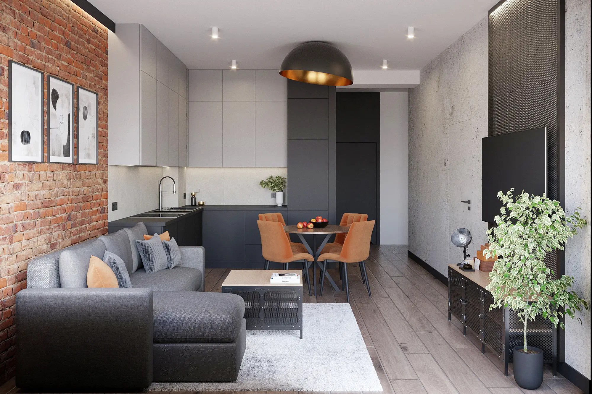 Smart Loft 2 — Kuchnia, ujęcie 3