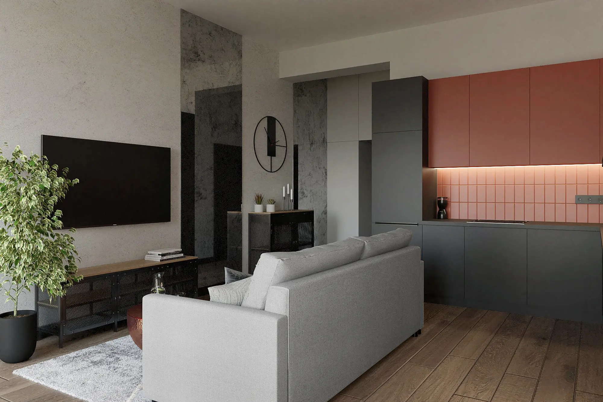Smart Loft 1 — Salon, ujęcie 3