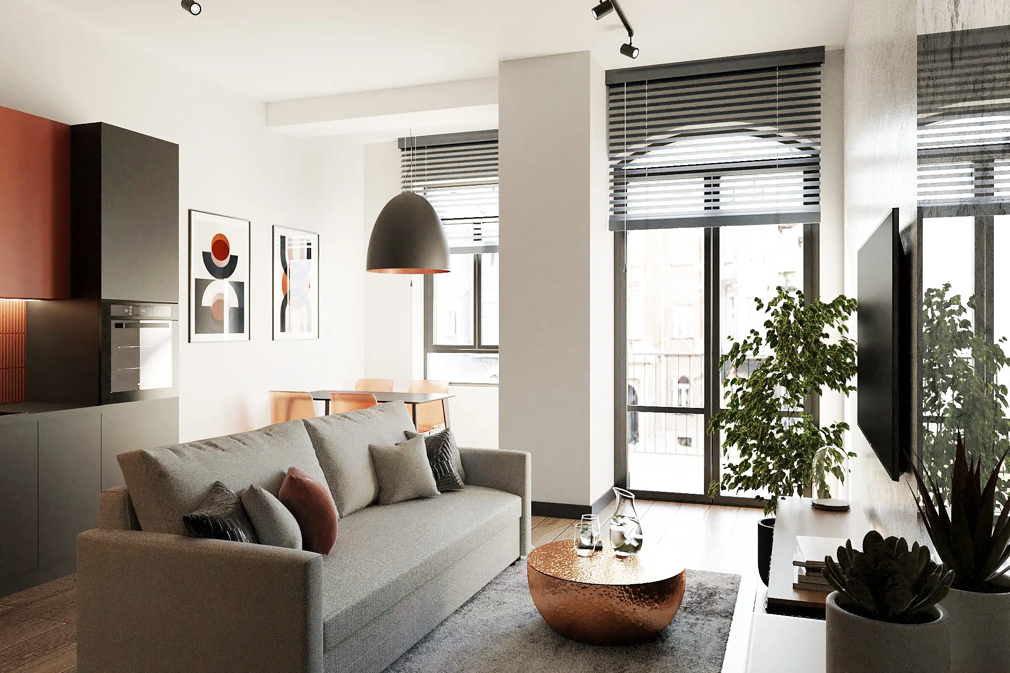 Smart Loft 1 — Salon, ujęcie 4